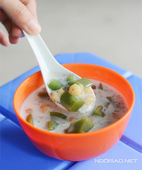 Ch&egrave; matcha hạt sen