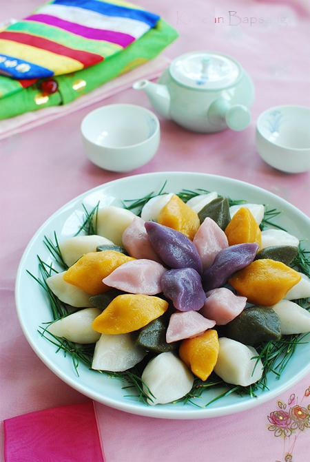 B&aacute;nh trung thu H&agrave;n Quốc