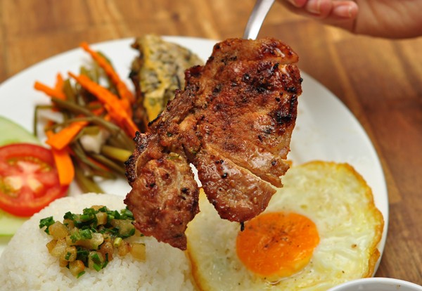 sườn dải nướng