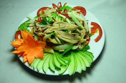 Vịt trộn kiểu Th&aacute;i