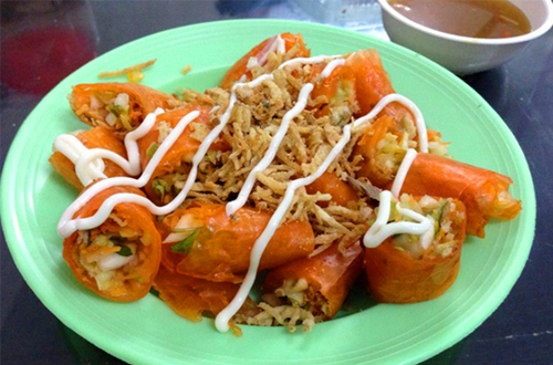 B&aacute;nh tr&aacute;ng trộn b&ograve; cay - B&eacute; O Qu&aacute;n