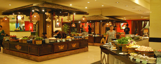 tiệc buffet tại nhà hàng Sen Hà Nội