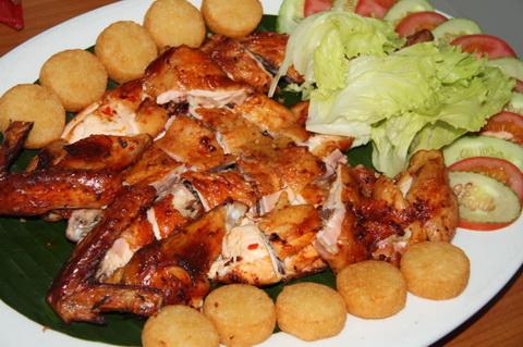 Vào Bếp Cùng Món Cơm Lam Gà Nướng
