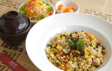 Cơm chiên thập cẩm chay